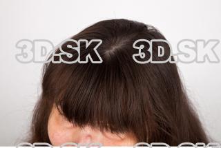 Female forehead photo texture 0008